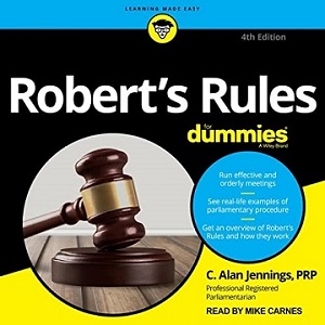 Roberts Rules for Dummies 4th Edition